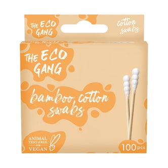 The Eco Gang Wattenstaafjes Spiraalvormig Bamboo 100 stuks