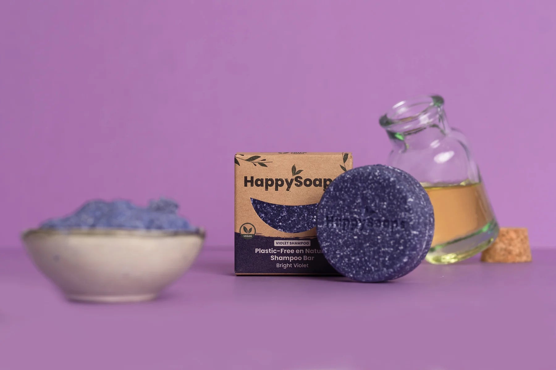 Bright Violet Zilver Shampoo Bar - 70g