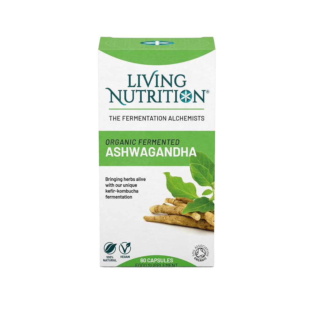 Fermented Ashwagandha Bio Living Nutrition (60 capsules)